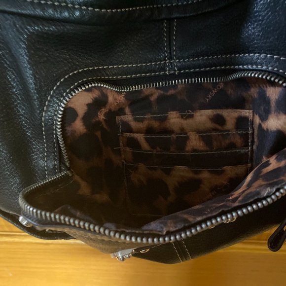 100% Genuine Leather by B. Makowsky Black Purse - Picture 16 of 16